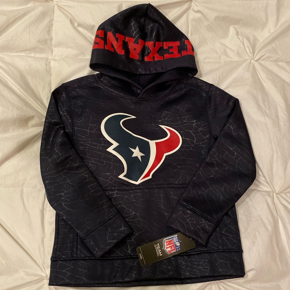 Kids NFL Houston Texans Pullover Hoodie
